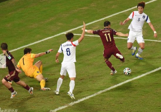 世界杯H小组第3轮 韩国 VS 比利时 赛事专题