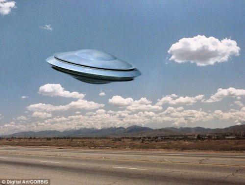 模拟的UFO飞行图 模拟的UFO飞行图