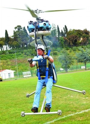 “竹蜻蜓”单人直升机GEN-H4。 “竹蜻蜓”单人直升机GEN-H4。