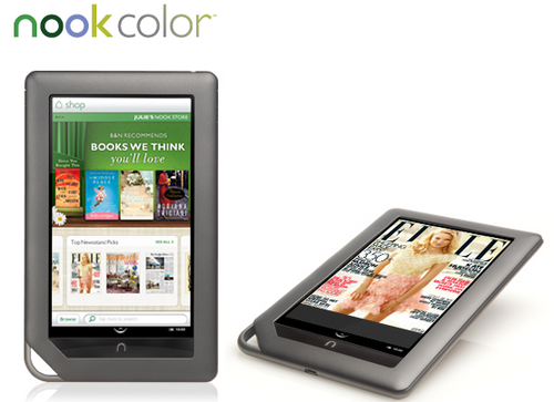 Nook Color电子书阅读器增设应用商店 Nook Color电子书阅读器增设应用商店