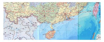 图2:北回归线穿过中国的省区 图2:北回归线穿过中国的省区