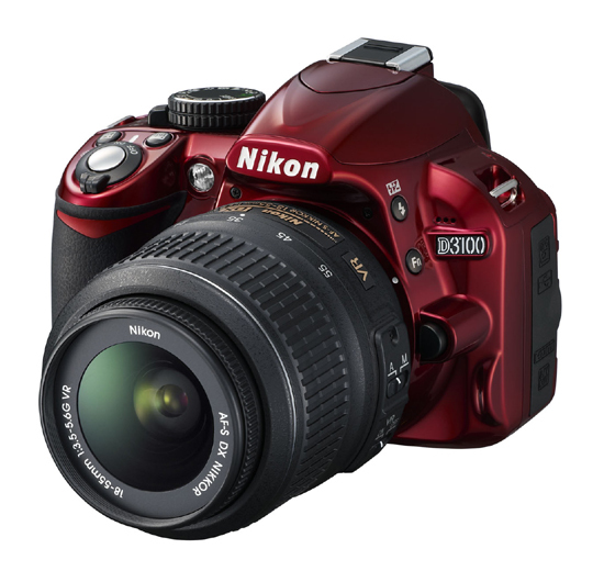 酒红色外壳尼康D3100 酒红色外壳尼康D3100