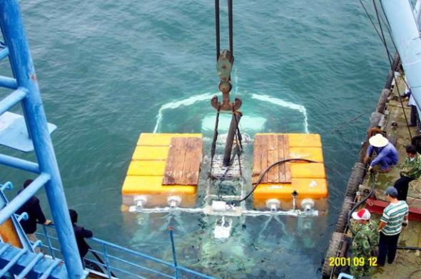 多金属结核资源采集系统成功完成湖上试验 多金属结核资源采集系统成功完成湖上试验