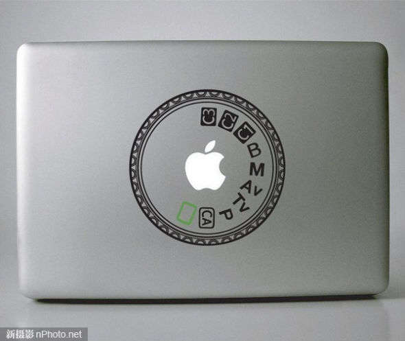 相机模式转轮MacBook贴膜 相机模式转轮MacBook贴膜