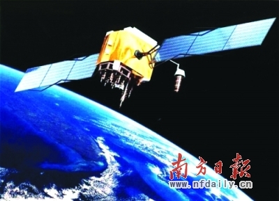 北斗导航卫星空中运行图 北斗导航卫星空中运行图