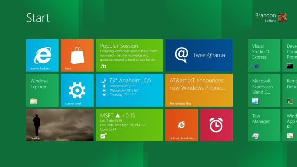 Windows 8的Metro界面被微软寄予厚望,但外界评价不一 Windows 8的Metro界面被微软寄予厚望,但外界评价不一