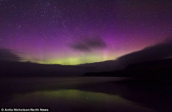 通常情况下,英国夜空中很少出现极光 通常情况下,英国夜空中很少出现极光