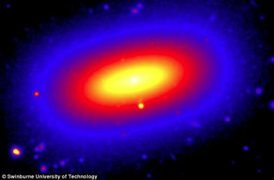 这个矩形星系距地球7000万光年 这个矩形星系距地球7000万光年