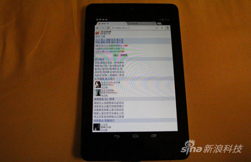 Chrome在Android平板中运行一般 Chrome在Android平板中运行一般