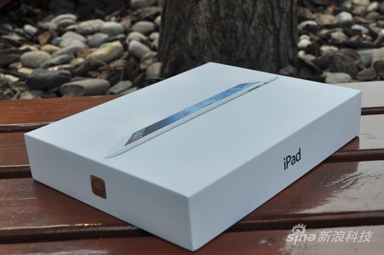 行货新iPad包装盒侧面 行货新iPad包装盒侧面