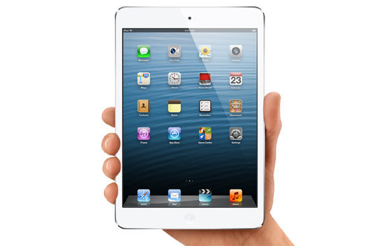 苹果iPad mini,采用7.9寸屏幕,但分辨率相对较低。 苹果iPad mini,采用7.9寸屏幕,但分辨率相对较低。