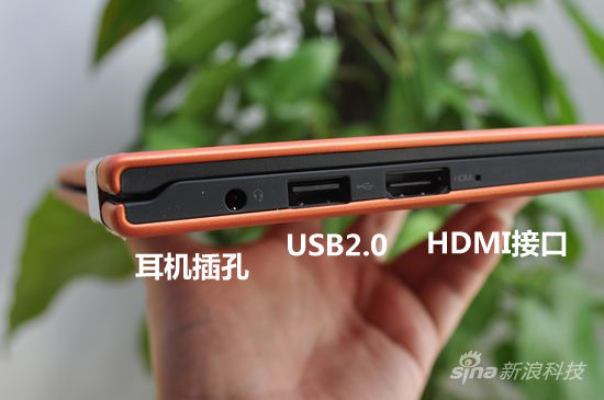 机身左侧接口 机身左侧接口