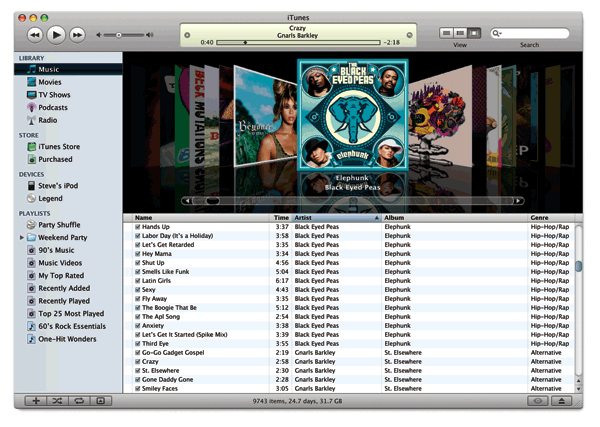iTunes iTunes
