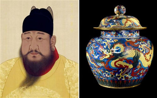 英国小镇现稀世明代御用景泰蓝 现仅存2个 英国小镇现稀世明代御用景泰蓝 现仅存2个