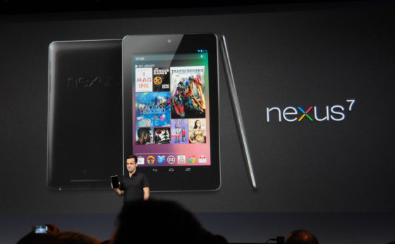 谷歌Nexus 7平板电脑由华硕代工 谷歌Nexus 7平板电脑由华硕代工