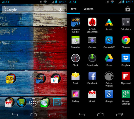 Moto X提供了几乎纯净的Android界面体验 Moto X提供了几乎纯净的Android界面体验