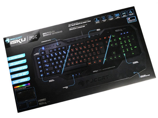 图为:Roccat Isku FX键盘 图为:Roccat Isku FX键盘