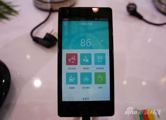 智能电水壶的手机APP提供泡茶、泡奶粉、冲米糊等多达18种烧水模式 智能电水壶的手机APP提供泡茶、泡奶粉、冲米糊等多达18种烧水模式