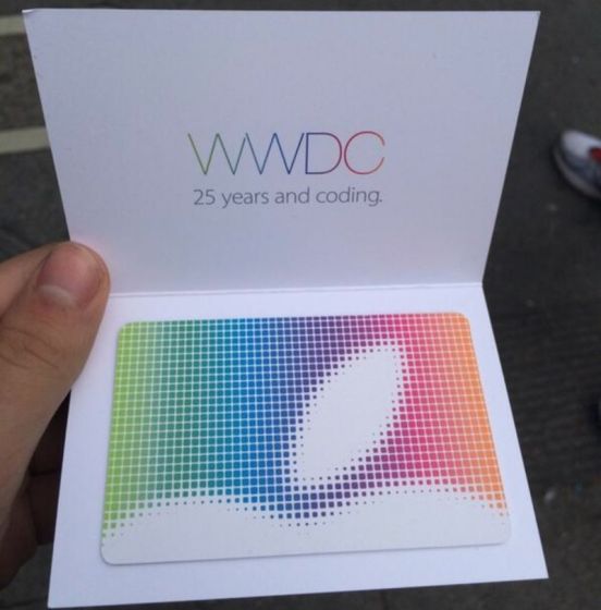苹果开发者大会花边:开发者得iTunes礼品卡 苹果开发者大会花边:开发者得iTunes礼品卡