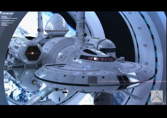 宇宙飞船“IXS企业号”3D设计图 宇宙飞船“IXS企业号”3D设计图