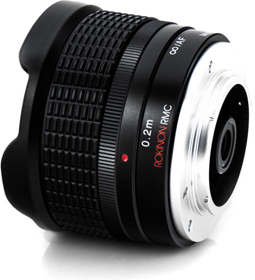 Rokinon 7.5mm f/8 RMC鱼眼镜头 Rokinon 7.5mm f/8 RMC鱼眼镜头