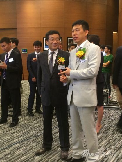 慧聪网董事长郭凡生和CEO郭江 慧聪网董事长郭凡生和CEO郭江