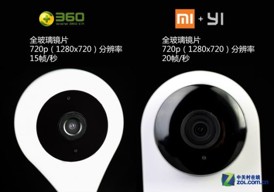 360摄像:149元谁最强?小米/360摄像头对比评测 外观PK谁更"美"