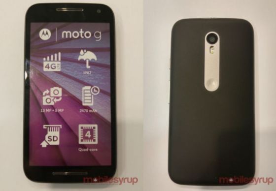 第三代Moto G手机