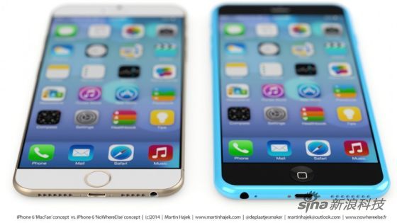 网友自制的iPhone 6c假想图 传说zho