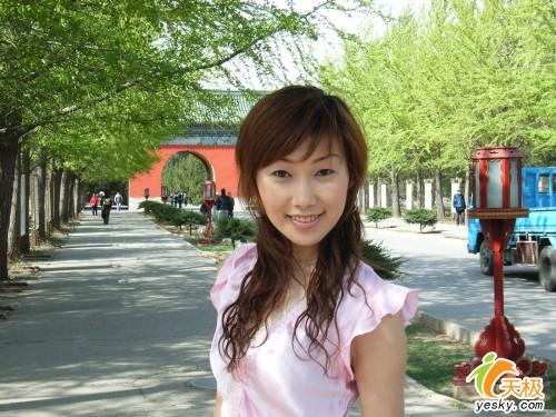 DC相片再美容 PS控制光线美化MM玉照_数码