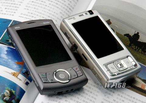 双雄争霸诺基亚N95与多普达P800对比_手机