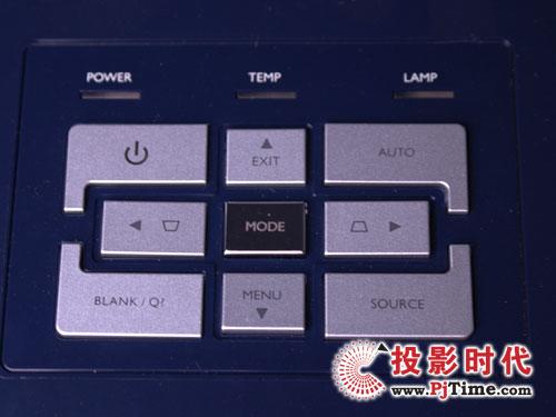 明基(benq)mp725x投影机 面板按键