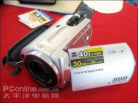 40x光变硬盘DV促销 索尼SR42E跌倒4500元_