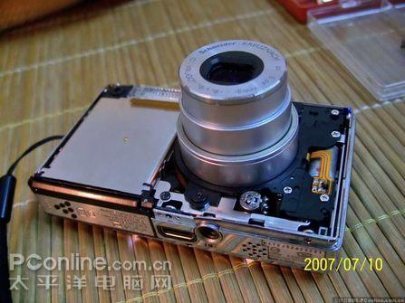 DC维修不求人 网友拆解柯达V550实录_数码