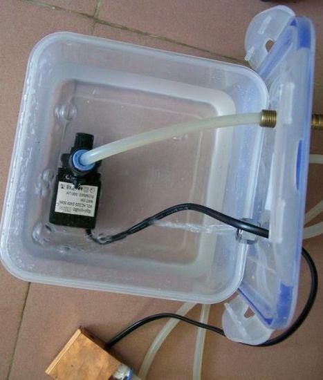 水泵自制水冷方案