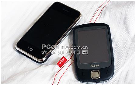 苹果iphone对比多普达S1 王者之战苹果iPhone与多普达S1对比
