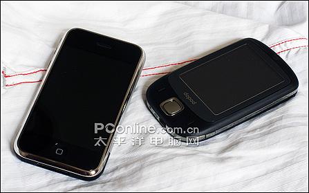 苹果iphone对比多普达S1 王者之战苹果iPhone与多普达S1对比