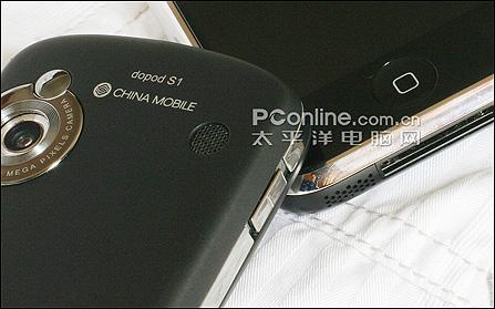 苹果iphone对比多普达S1 王者之战苹果iPhone与多普达S1对比