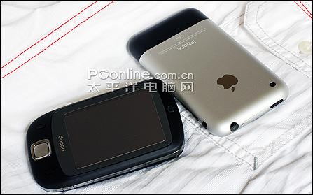 王者之战 苹果iphone与多普达s1对比