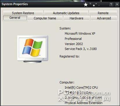 Windows XP SP3和VistaSP1泄露清晰截图_软