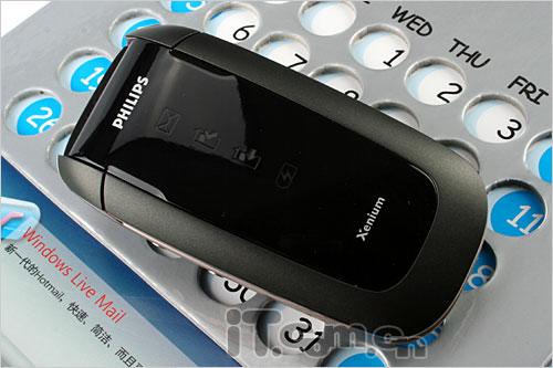 飞利浦翻盖待机王9 9h评测 手机评测 高清图片