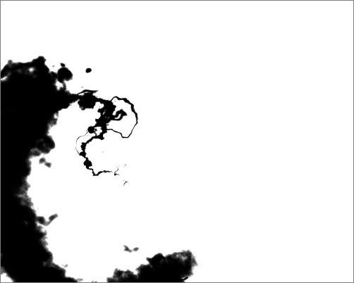 aftereffects实现墨滴入水特效