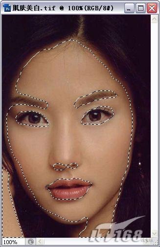 PhotoshopCS3为面部皮肤快速增白!(2)