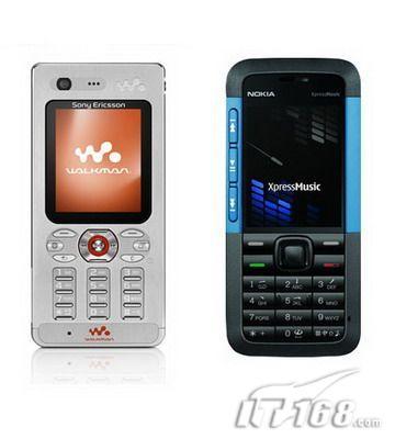 超薄之战诺基亚5310与索爱W880对比