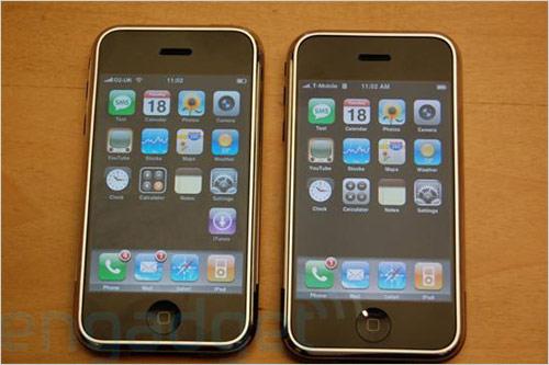 iPhone英国发布O2版与美国版真机比对