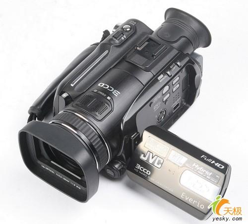 真正1080p JVC硬盘高清摄像机HD7评测(2)