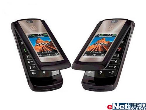 轻薄之风 摩托C网镜面翻盖机V9m测评(9)_手机