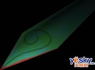 3DsMAX和Photoshop联合打造青铜宝剑(2)