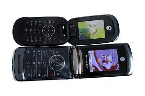 幻美折叠双屏 摩托罗拉U9激斗V8真机赏_手机