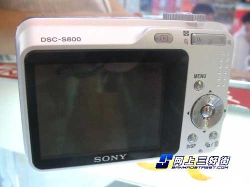 800万像素大尺寸CCD 索尼S800售1480送棒_